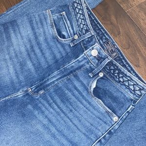 Ultra high rise jeans